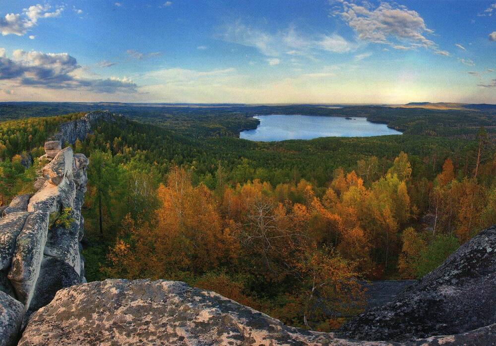 Открытка. Озеро Аракуль, Аракульские шиханы