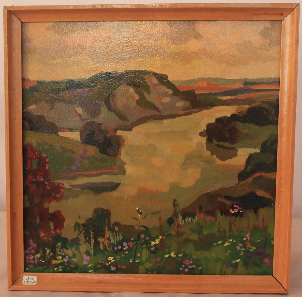 Картина
М.А. Виноградов «Река Дон» 1982 г . В деревянной раме.