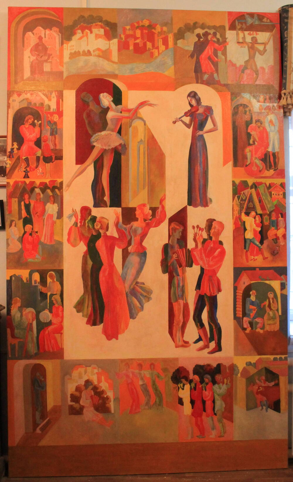 Картина
Е. Сальников «Русские народные праздники». В деревянной раме.