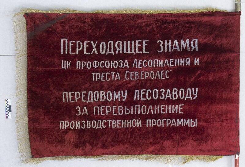 Знамя ЦК профсоюза лесопиления и треста Северолес