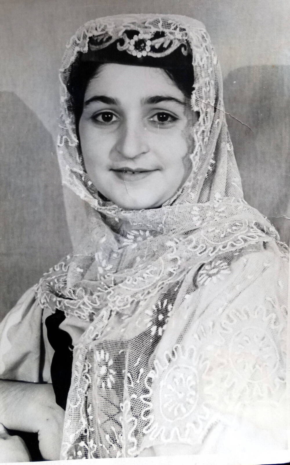 Фото. Зоя Дзбоева - актриса Осетинского драмтеатра, 1950-е г.г.