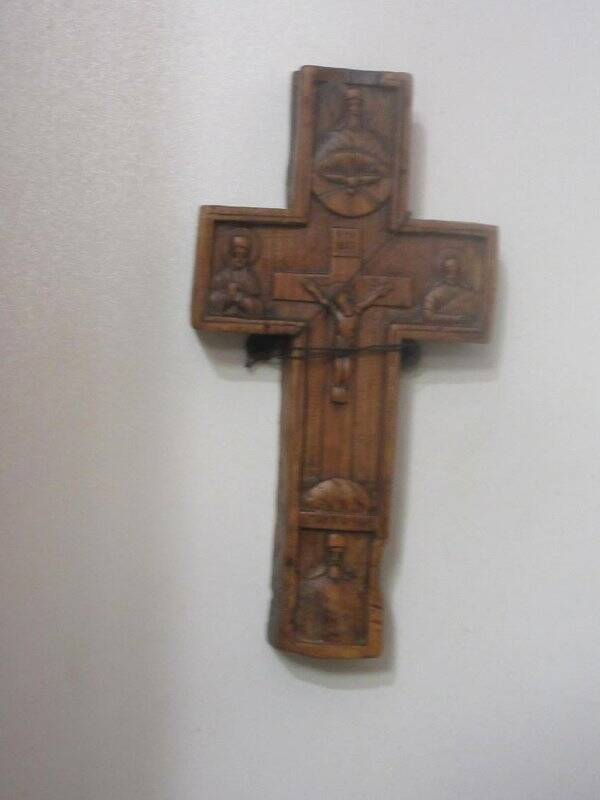 Крест деревянный канонический православный.