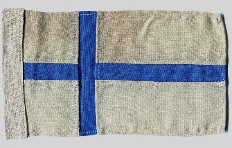 Флаг Финляндской республики (Финляндии) сувенирный односторонний.