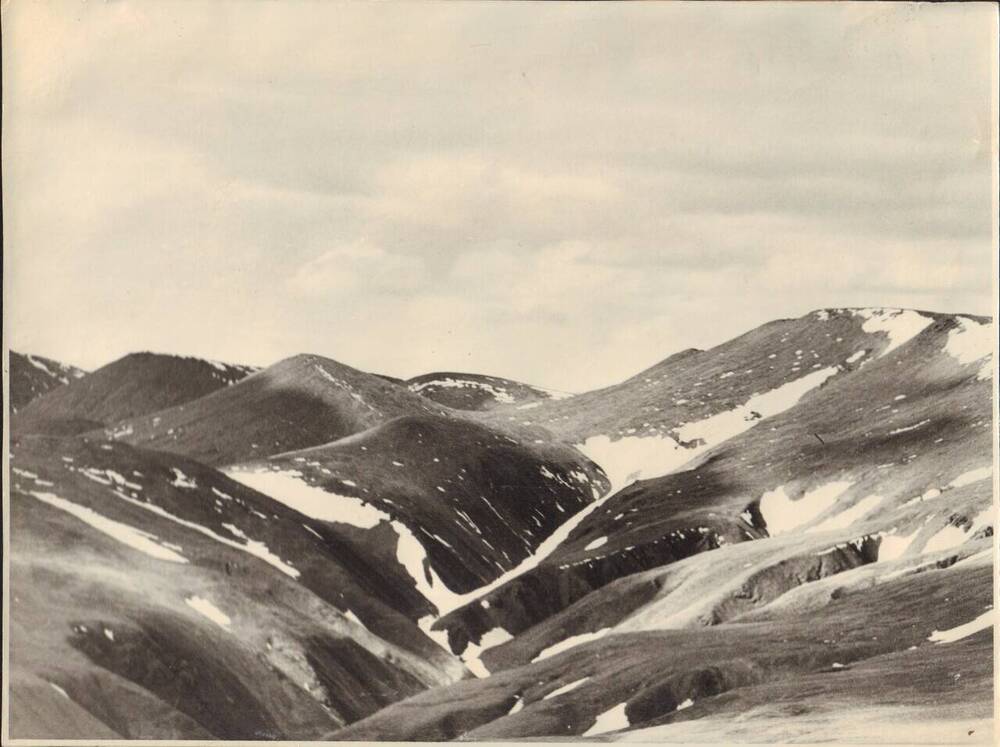 Фотография видовая. Горы Бырранга, северо-восточнее оз.Таймыр. 