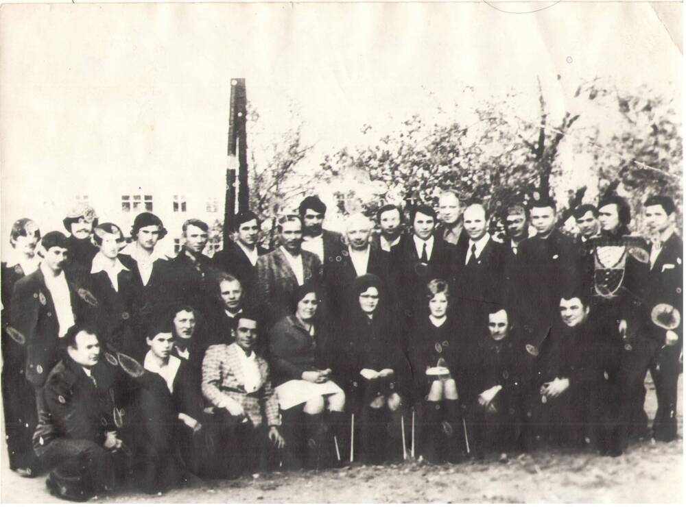 Фото Встреча молодежи с коммунистами, 1970 год.