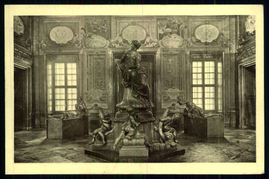 Osterreichische Galerie in Wien // Der grosse Marmorsaal. /…/ Das Barockmuseum im Belvedere. (Австрийская галерея в Вене. Музей Барокко в Бельведере. Большой мраморный зал).