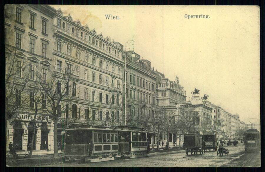 Wien. // Opernring. (Вена. Опернринг).