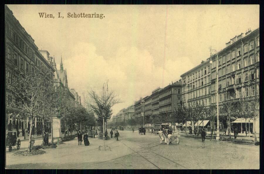 Wien, I., Schottenring. (Вена. Шоттенринг).