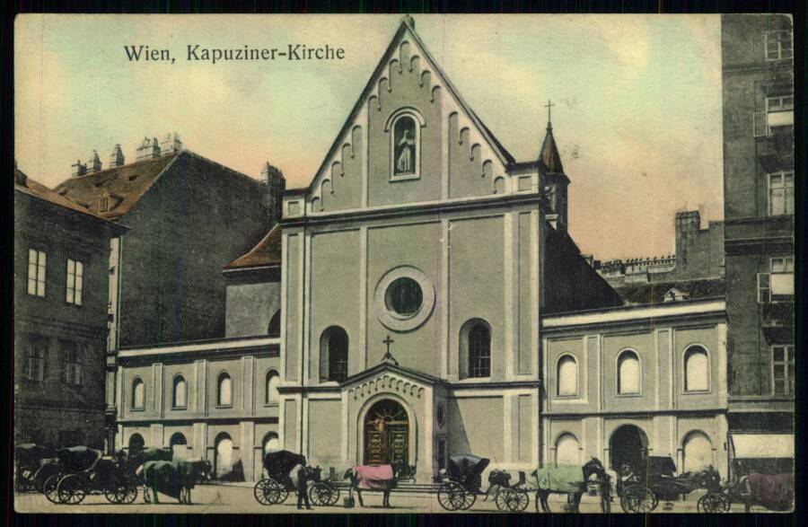Wien, Kapuziner-Kirche. (Вена. Церковь Kапуцинов).