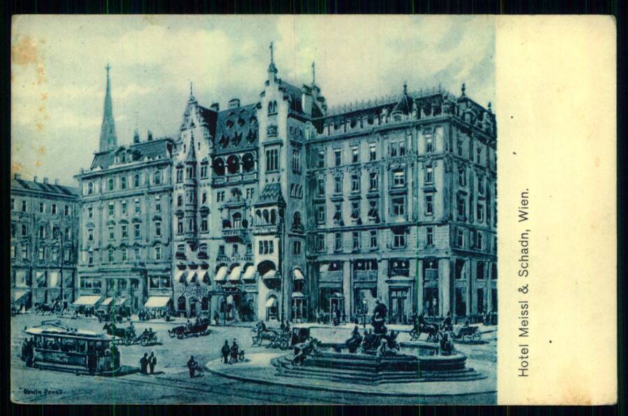 Hotel Meissl und Schadn, Wien. (Отель Мейсль и Шадн, Вена).