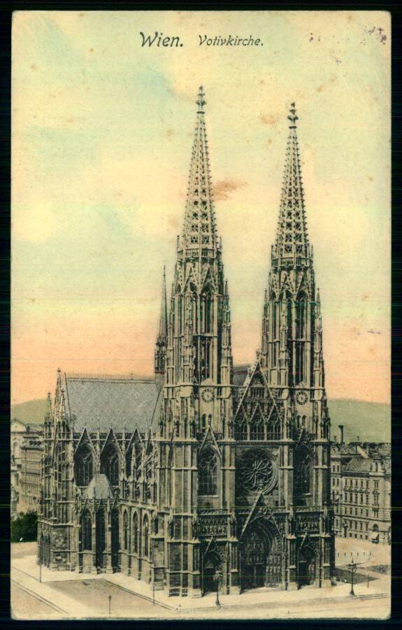Wien. Votivkirche. (Вена. Вотивная церковь).
