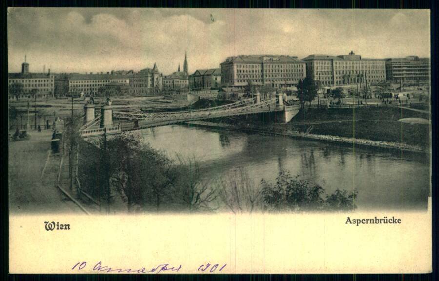 Wien // Aspernbrucke. (Вена. Мост Асперн).