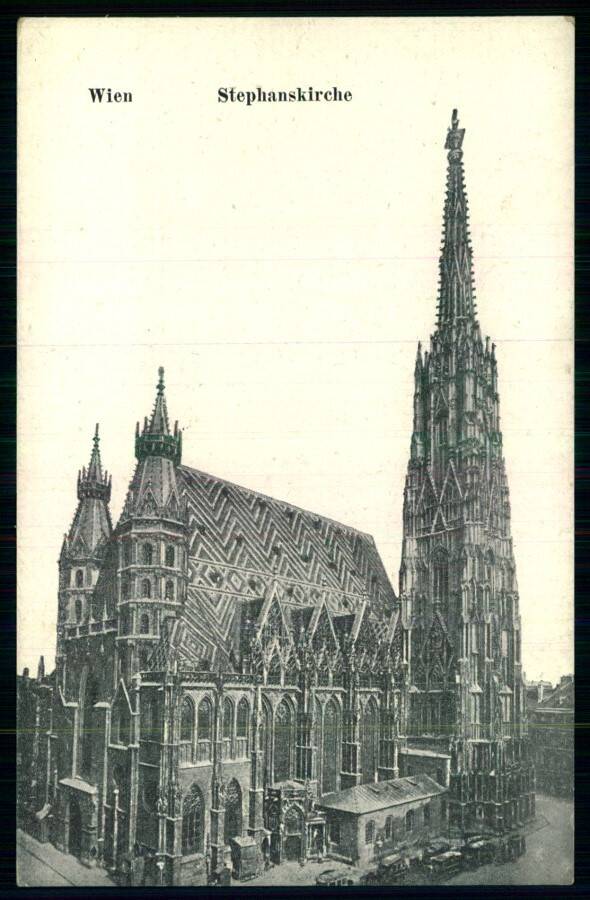 Wien // Stefankirche. (Вена. Церковь Стефана).