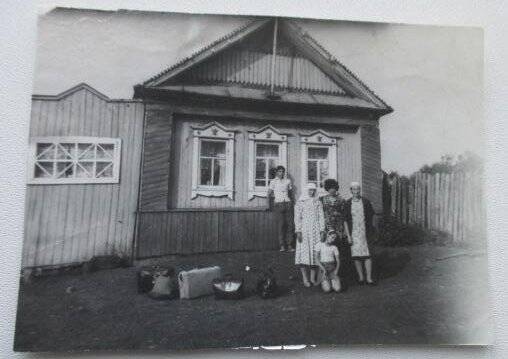 Фотография. Дом Хафизовой Дины 1959 года постройки.