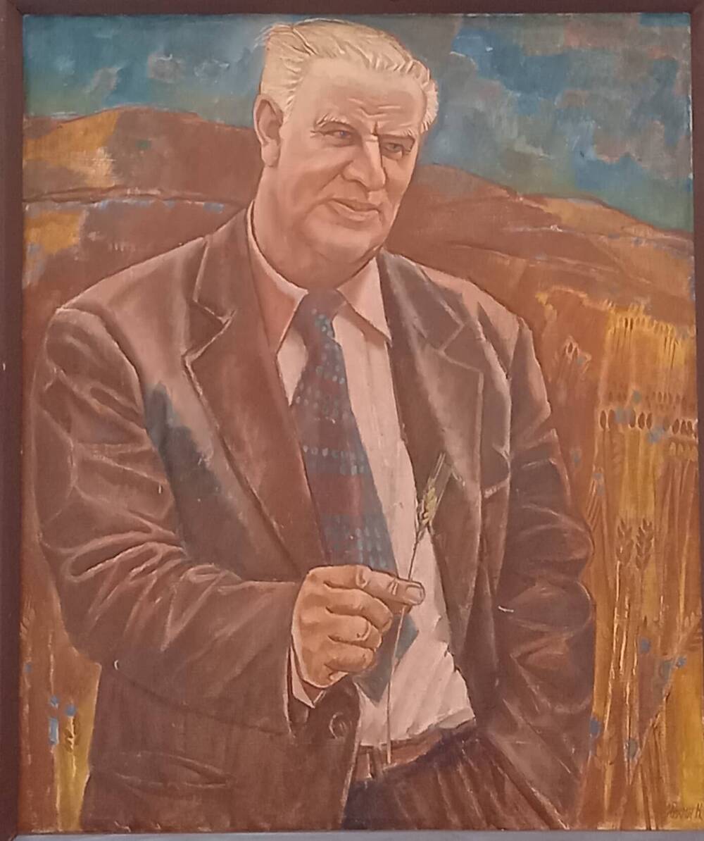 Картина Портрет председателя передового колхоза Горшиха Николая Ильича Абросимова