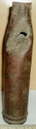 Гильза от снаряда, цилиндрической формы