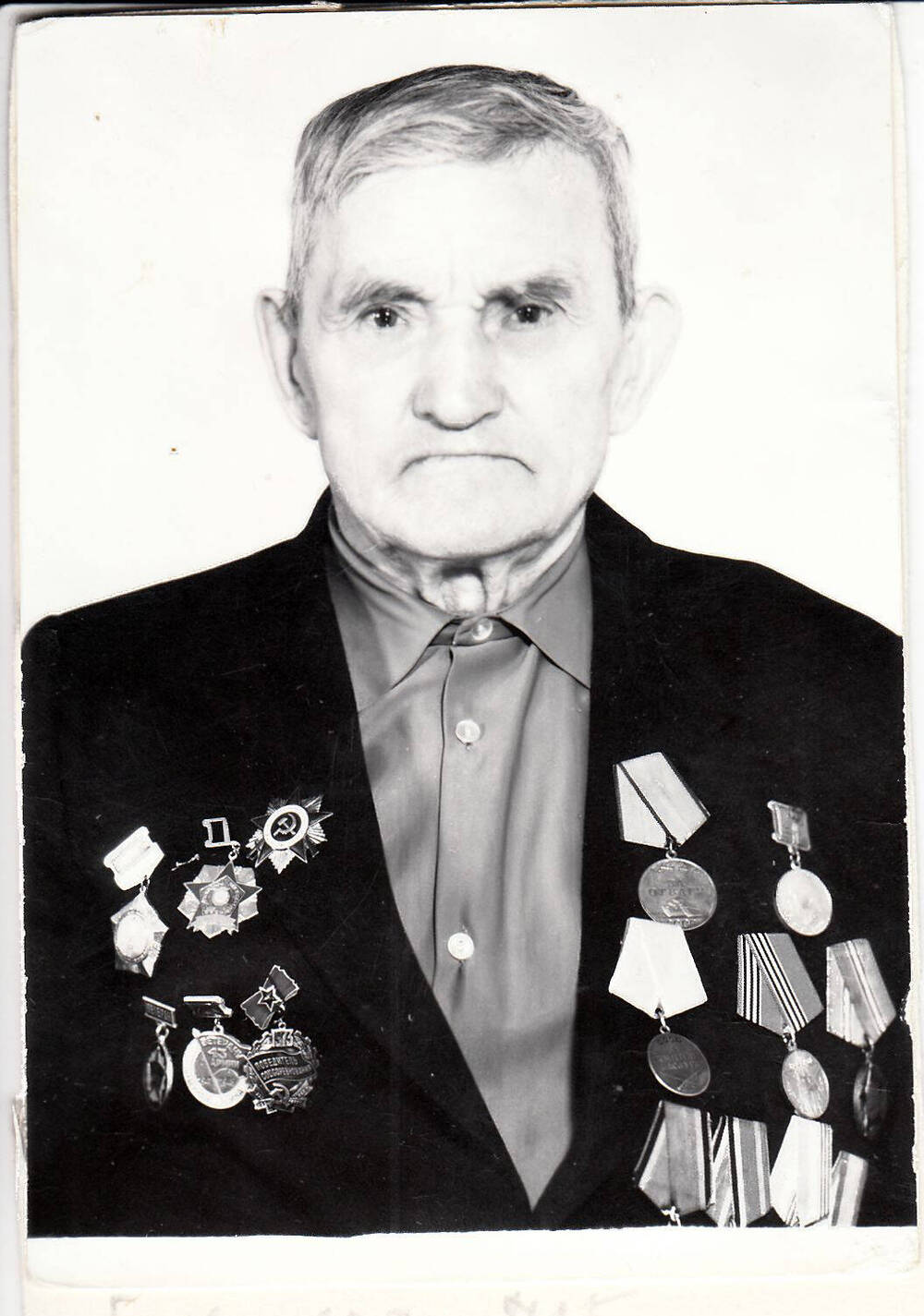 Фото ч/б погрудный участника
Великой Отечественной Войны
Болванова Г.Т., май 1973 г.