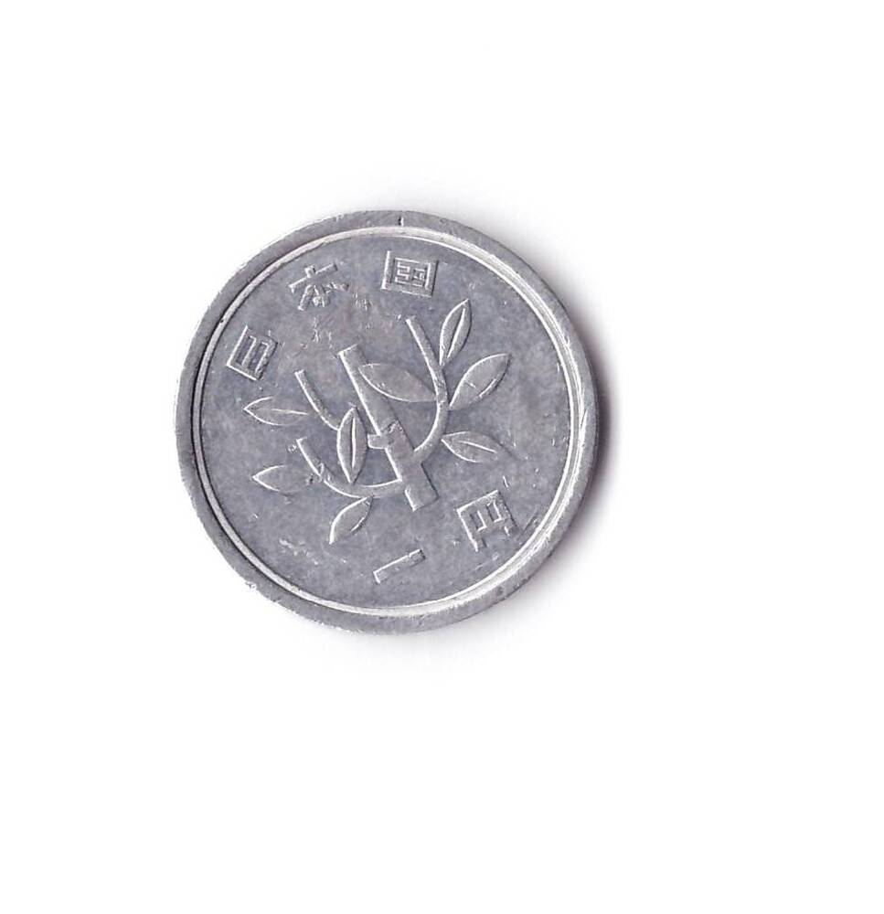 Монета 1 йена