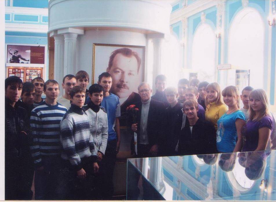 Фотография. Встреча с Юрия Николаевича Вавилова со студентами СГАУ. Вавиловские чтения. 2009 год