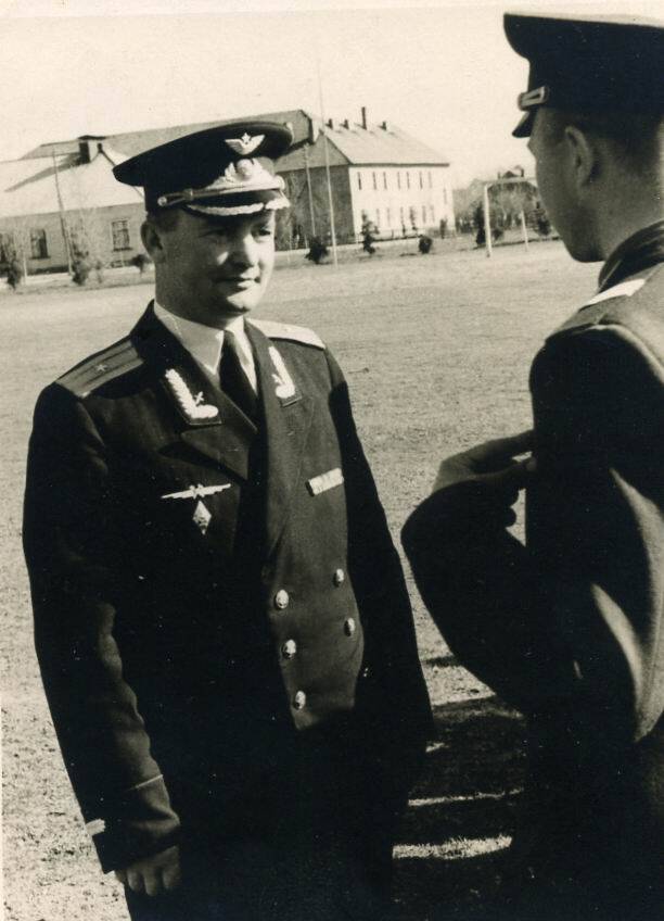 Фотография. Попов Николай Георгиевич, инженер-майор Военно-Воздушных сил Советской Армии
