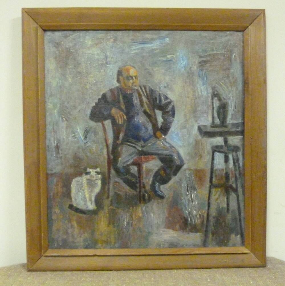 Картина Портрет скульптора Черненко