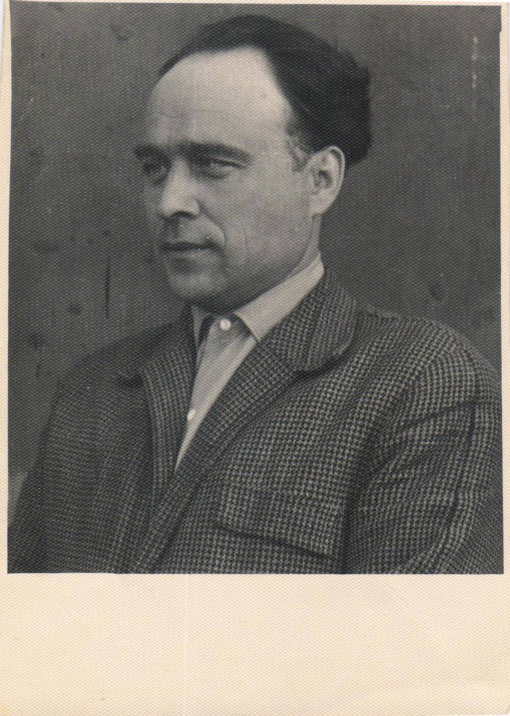 Фотография. Портрет Кужлева Николая Александровича р. 1933 г.