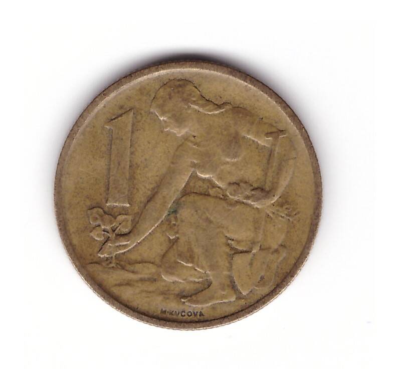 Монета 1 крона