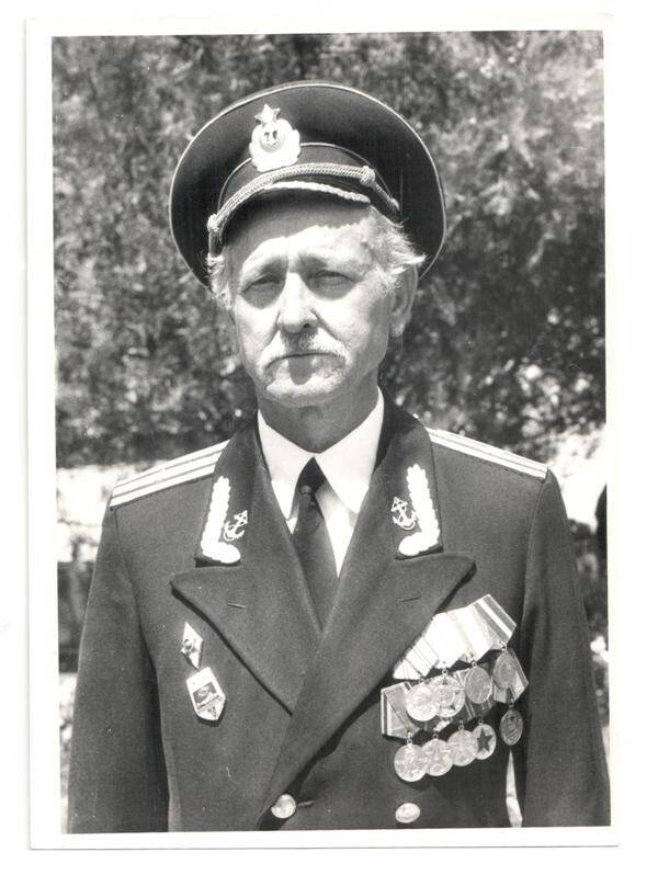 Фото: Демьяненко В.Ф, капитан 3-го ранга. Черноморского флота. 1993 г.