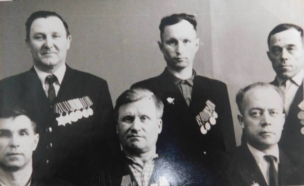 Фотография. Группа участников Великой Отечественной войны 1941-1945 гг.