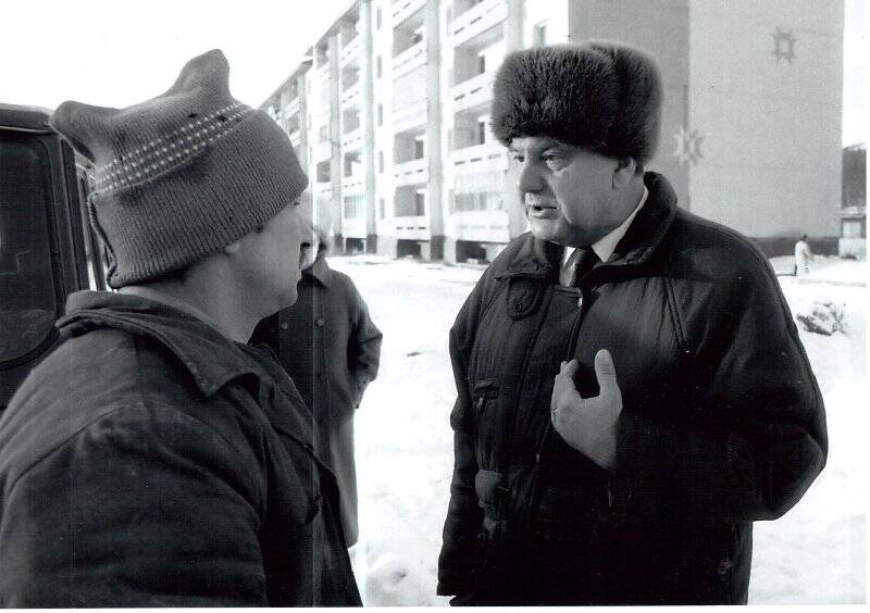 Фотография. Анисимов Валерий Михайлович, 1939 года рождения - начальник ПМК ЛенБАМстрой.