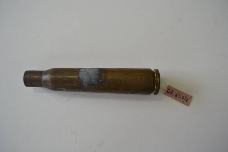 Гильза патронная от крупнокалиберного пулемета.1944 г.