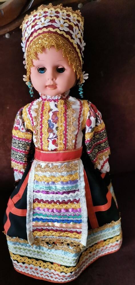 Коллекция кукол в женских народных костюмах Воронежской губернии XIX века.