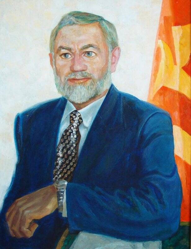 Глава Златоустовского округа Петр Семенович Мигашкин. Картина