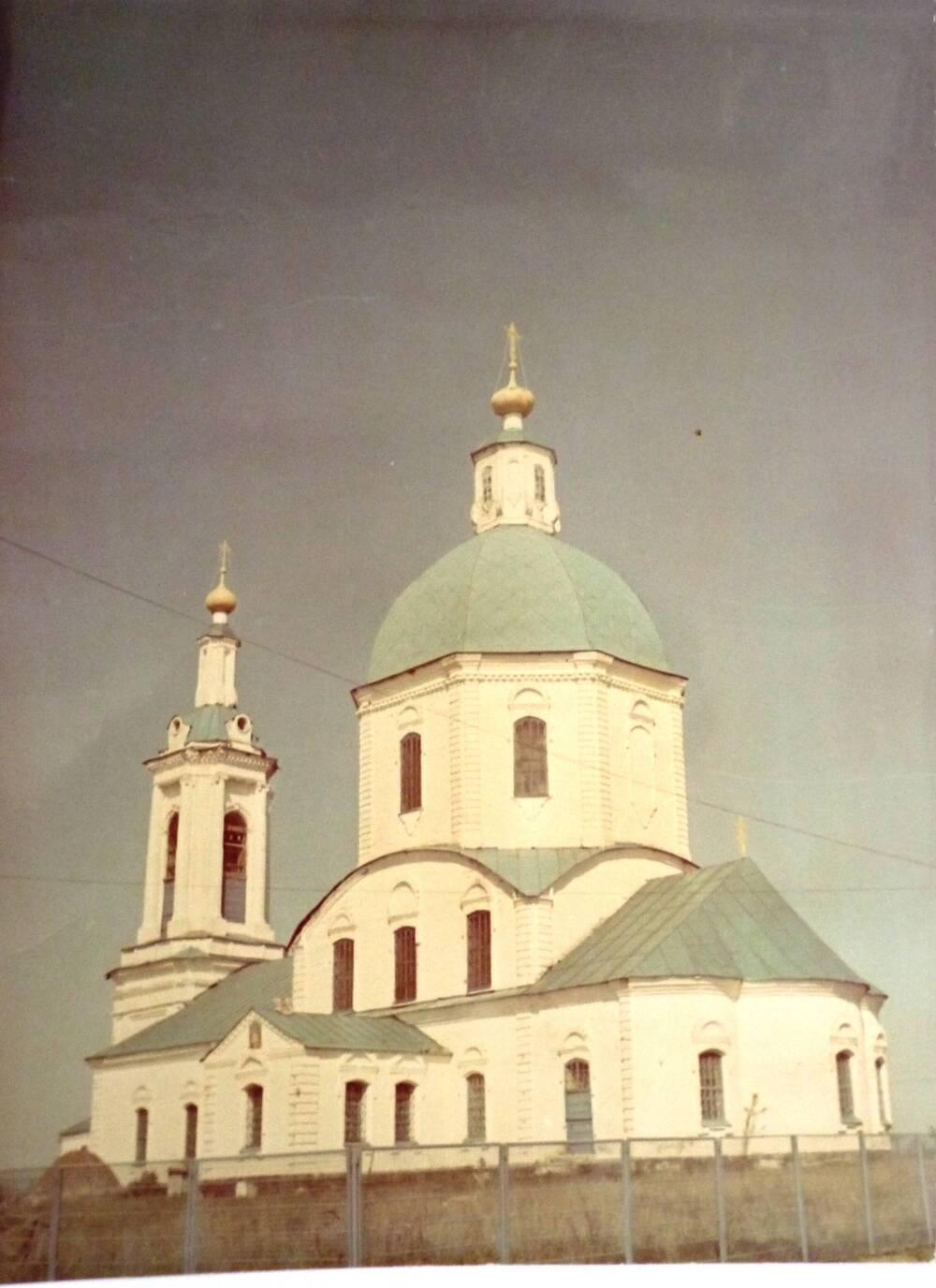 Фотография цветная. Церковь  Святой Троицы в станице Филоновской. Фото В.В.Черноусова