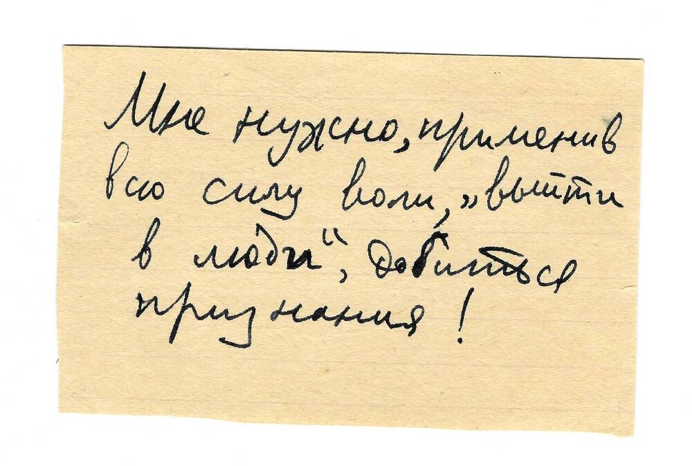 Подборка записей дневникового характера Ф.Е. Витачека