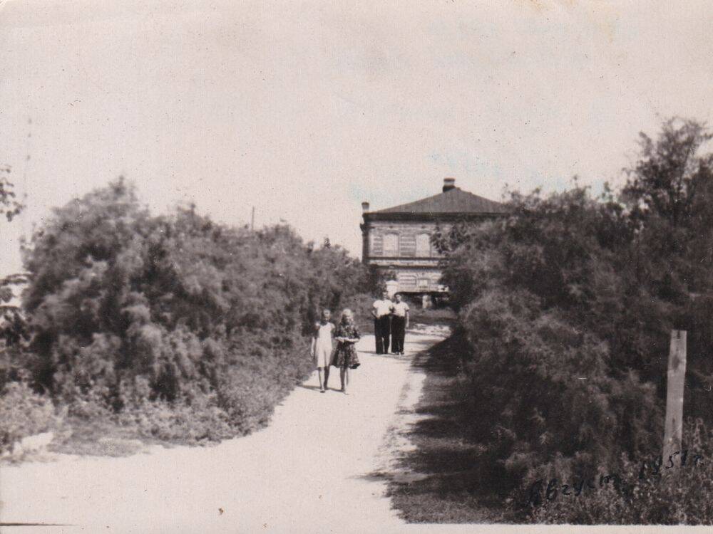 Фото Видовая Парк пионеров в Старом Осколе 1951г