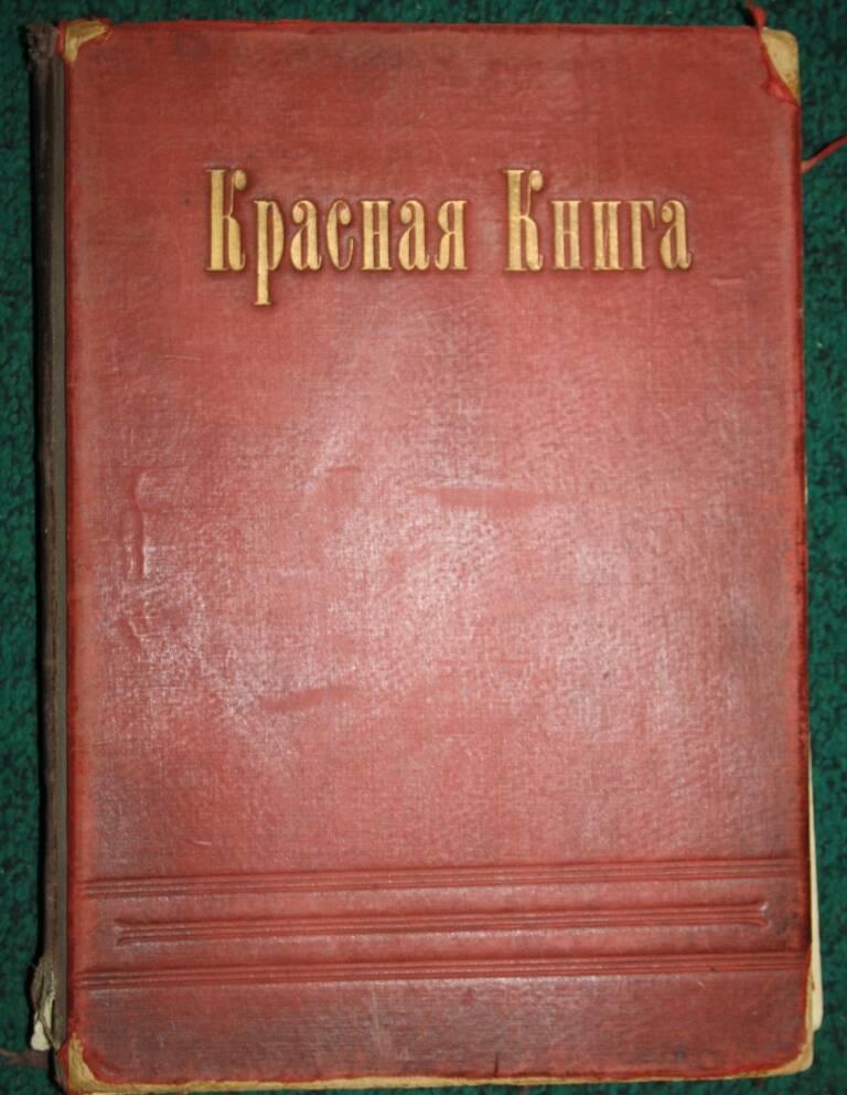Красная книга учета, выпускаемой Людиновским заводом продукции с 1913 по 1941 год.