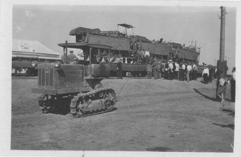 Фотография  Комбайны Сталинец - 6 (выгрузка, сборка, осмотр) 1954г..