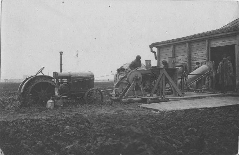 Фотокопия Подготовка семян к посеву весна 1929г. 