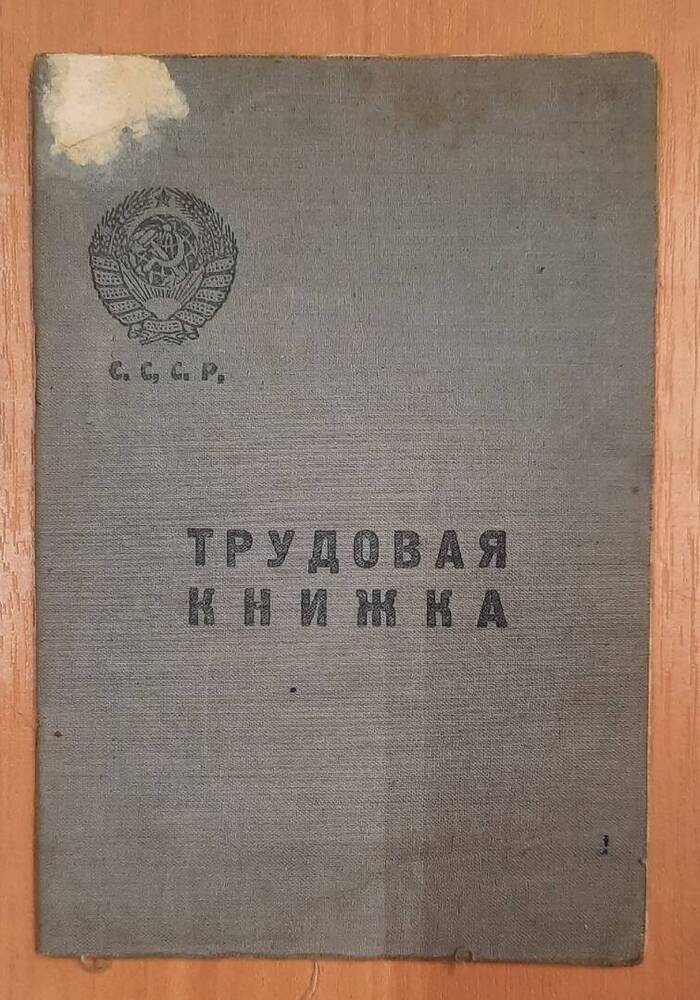 Трудовая книжка Викторова Павла Фёдоровича.