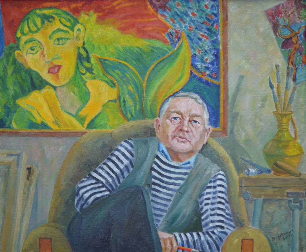Картина «Портрет художника Юрия Варюхина»