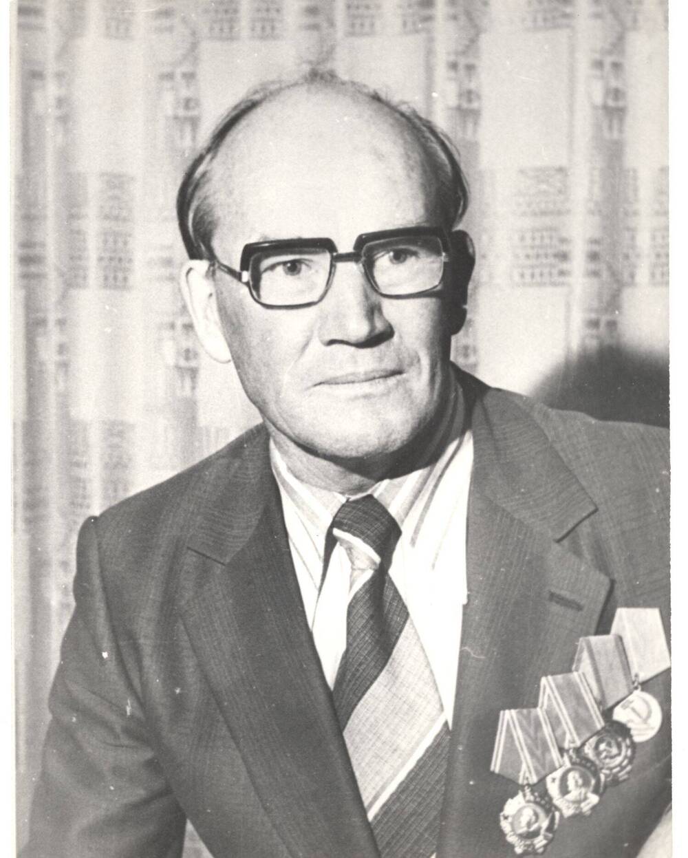 Фото: Маров Д.Ф., директор комбината «Россия». Каменск, 1983 г.