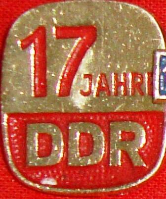 Значок, DDR.