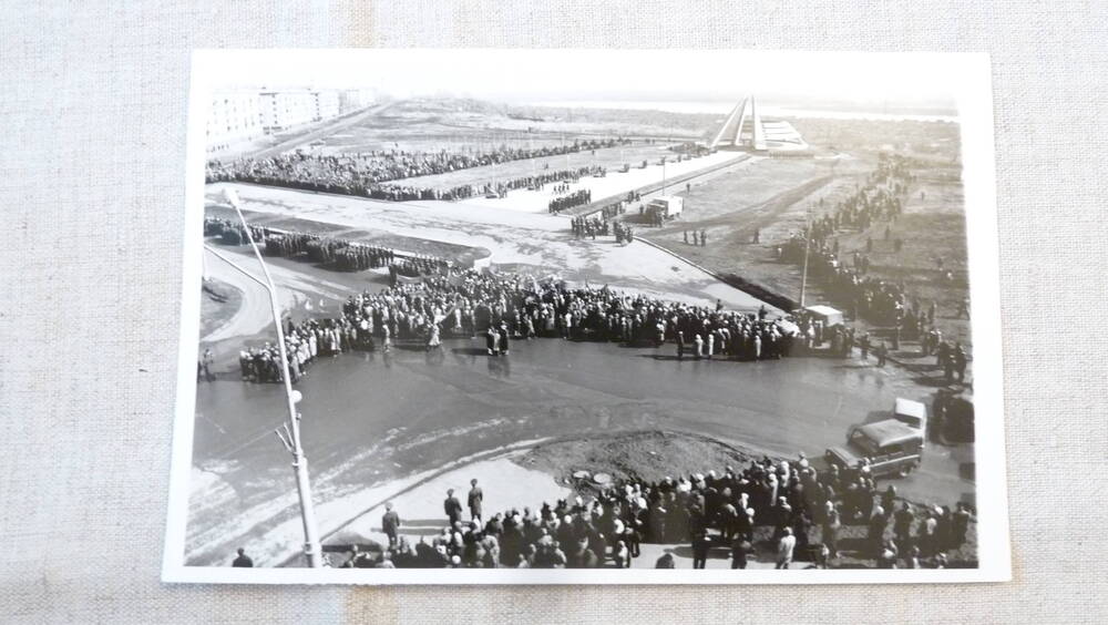 Фотография на Мемориальном комплексе памяти юргинцев, погибших за Родину 1941-1945гг