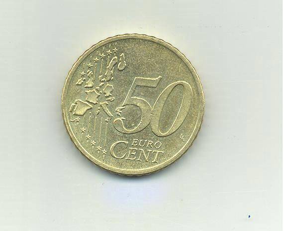 Монеты  Euro Cent 50