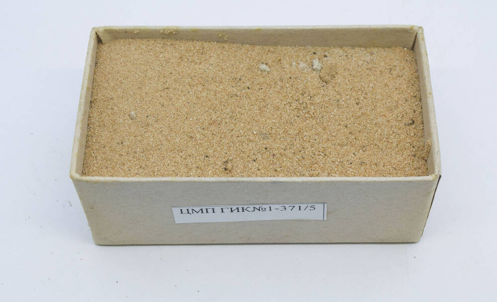 Почва. Образец. Песчаный подзол иллювиально-гумусово-железистый на озерно-ледниковом песке. Р. 2Ж . Горизонт В2.