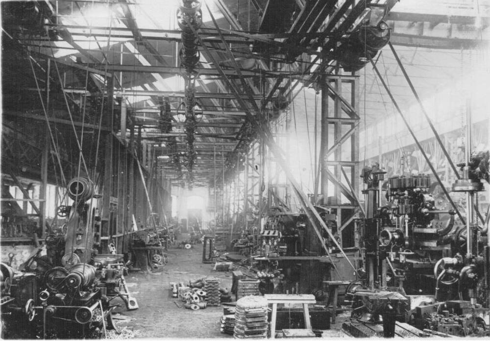 Фото: Большая механическая мастерская Людиновского завода
