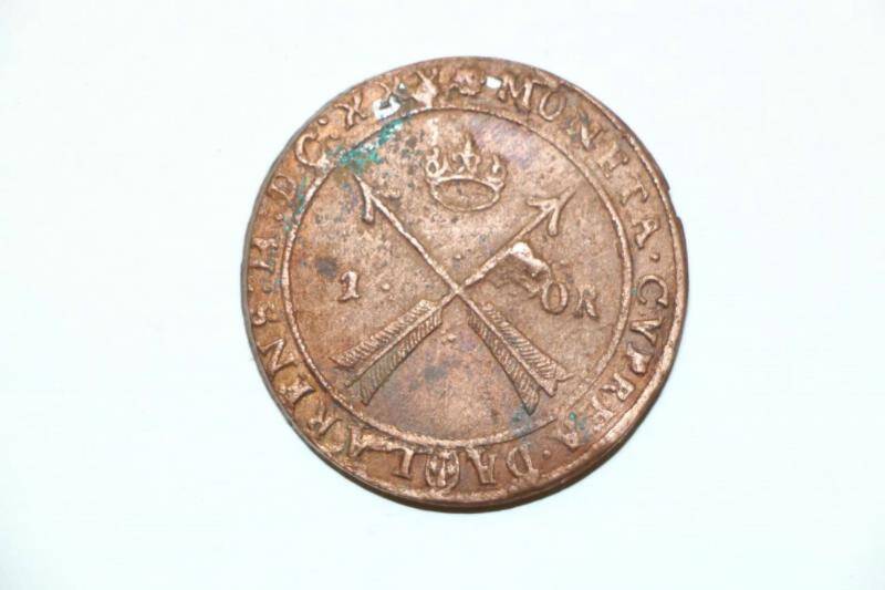Монета. 1 эре (1 ÖR). Швеция