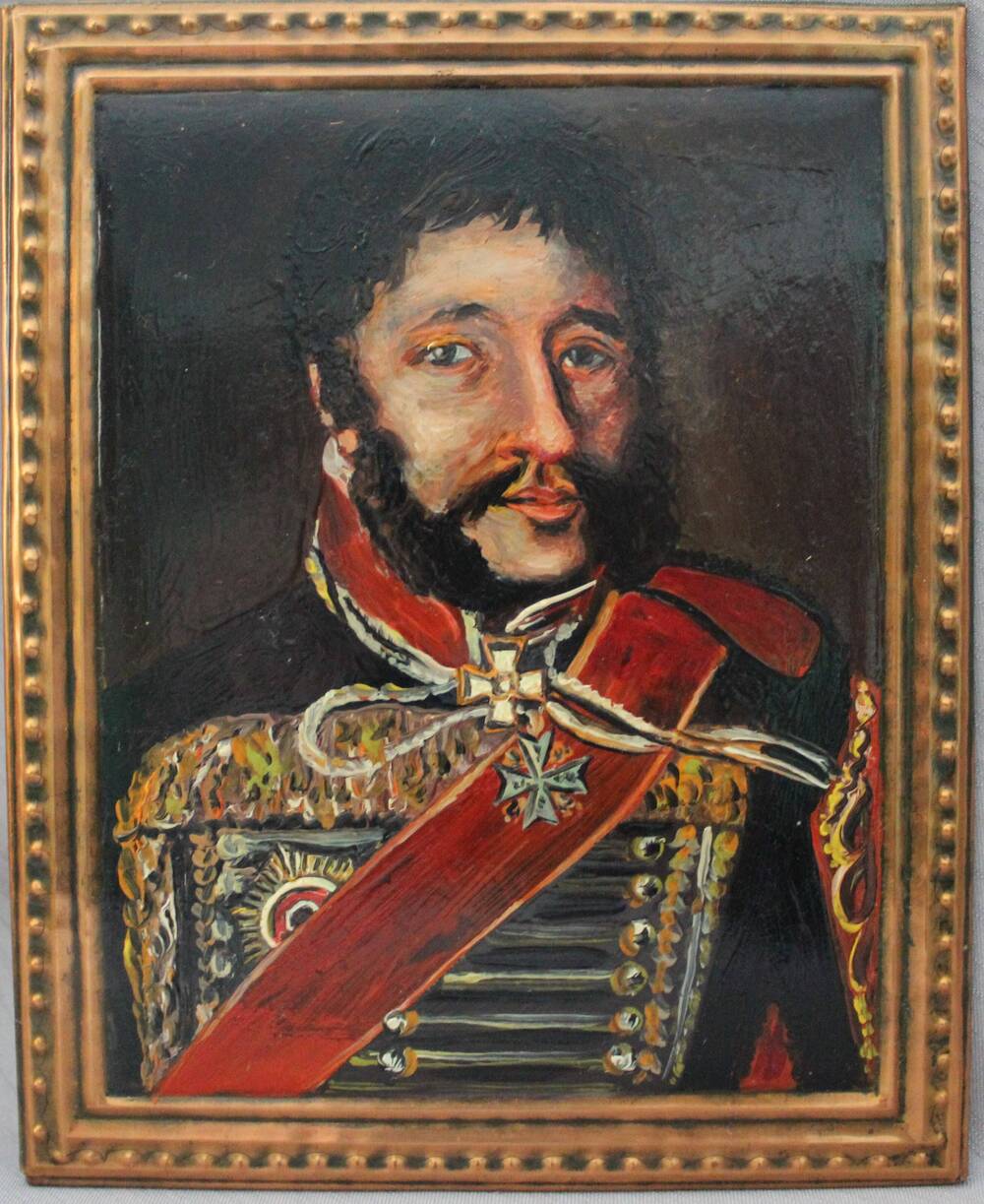 Портрет «Кульнев Я.П.» из коллекции «Герои войны 1812года».