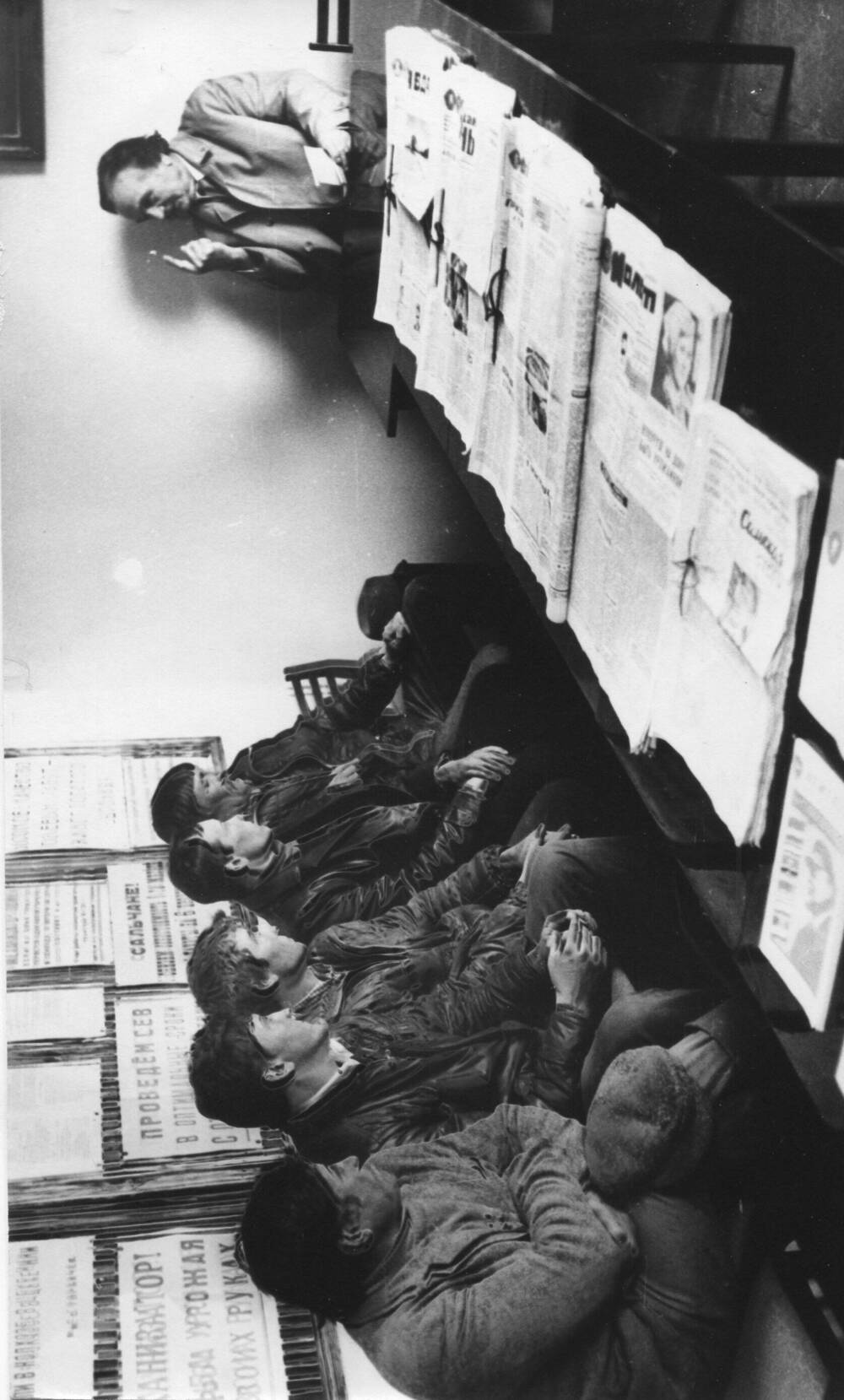 Фотография «Встреча с механизаторами» Апрель1987 г.